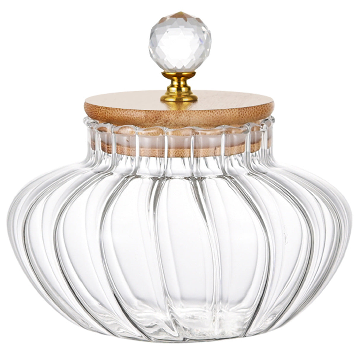 Borosilicate Glass Coffee & Tea Storage Jar with Airtight Lid